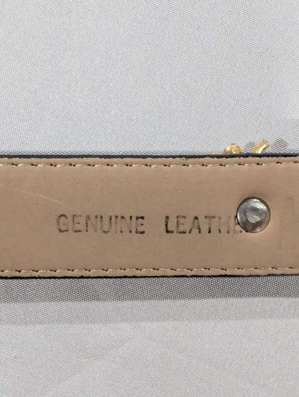 Fashion Belt Womens S Black Genuine Leather Bee Frog Gold Medallion Skinny